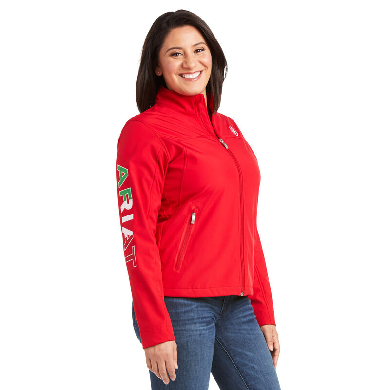 Ariat Jacke Damen - Classic Team Softshell Mexico Rot ( FURSQ-8491 )